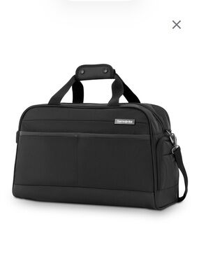 Samsonite Ascella 3.0 Black Carryon Travel Duffel with Front Pockets NWT